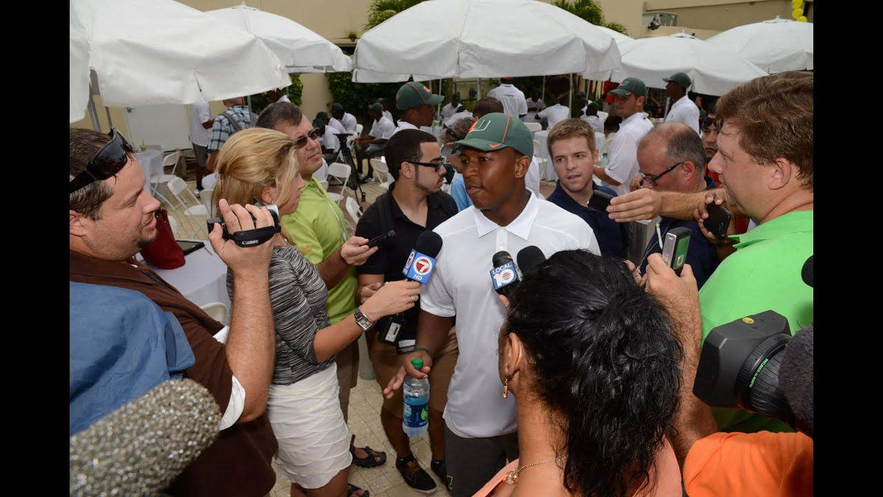 Ray Lewis III - #CanesCamp Day 7 (Aug. 11)