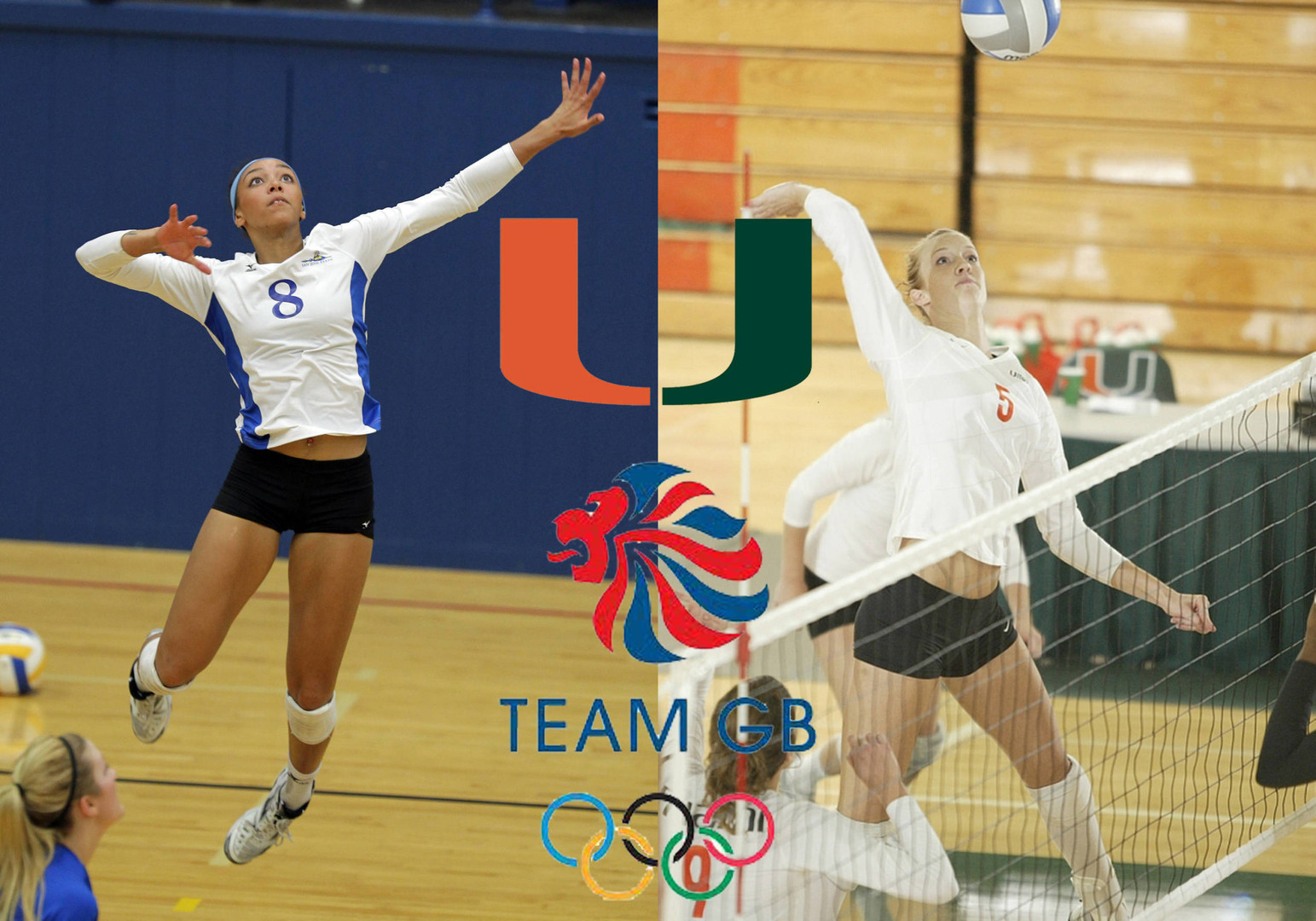 Leaf and Michel Both Earn Spots on British Volleyball Team