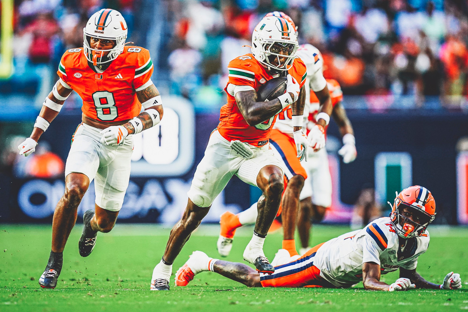 Canes Crush Orange 38-10