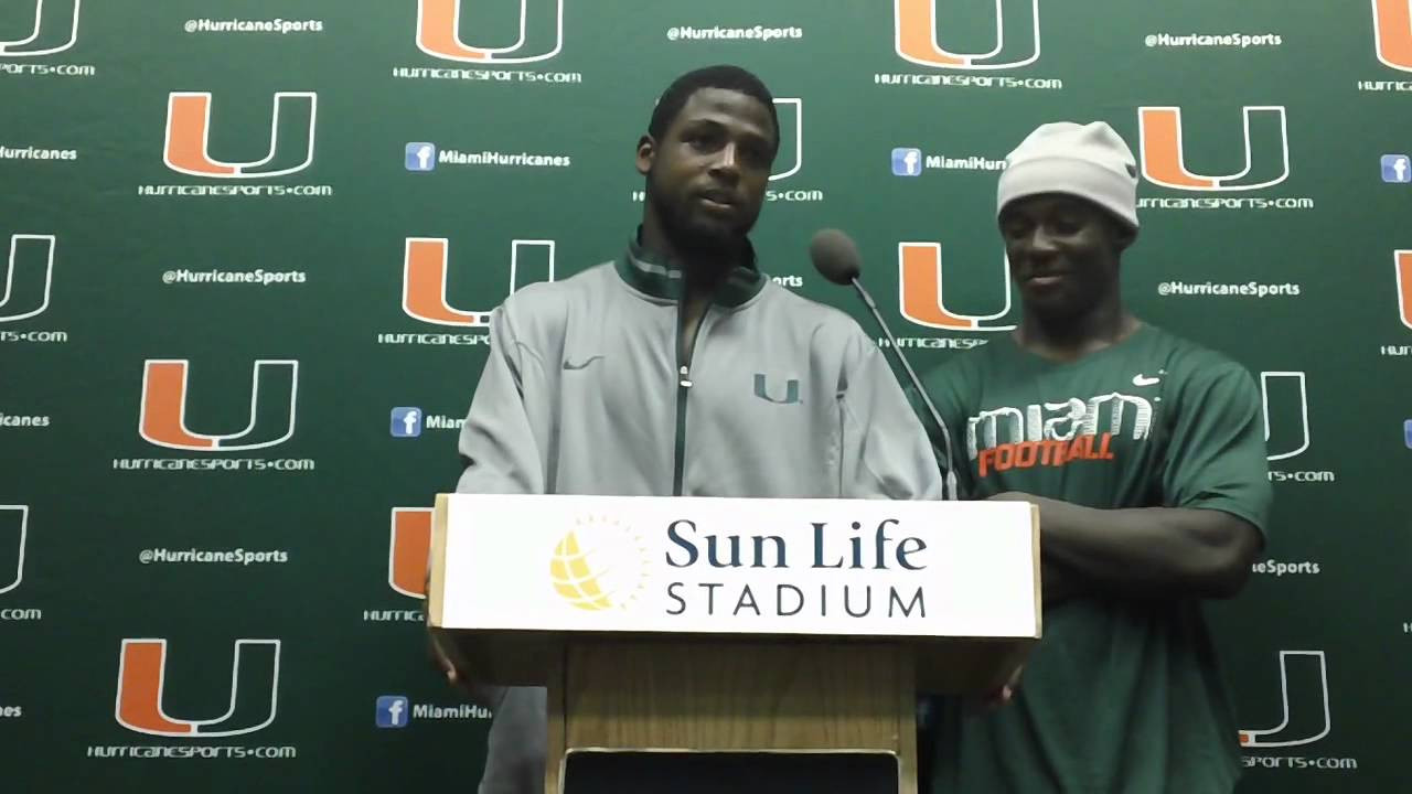 Miami-NC State Postgame: Phillip Dorsett & Rashawn Scott