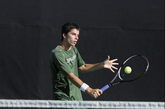 2012 Miami Hurricanes Men's Tennis Photo Day