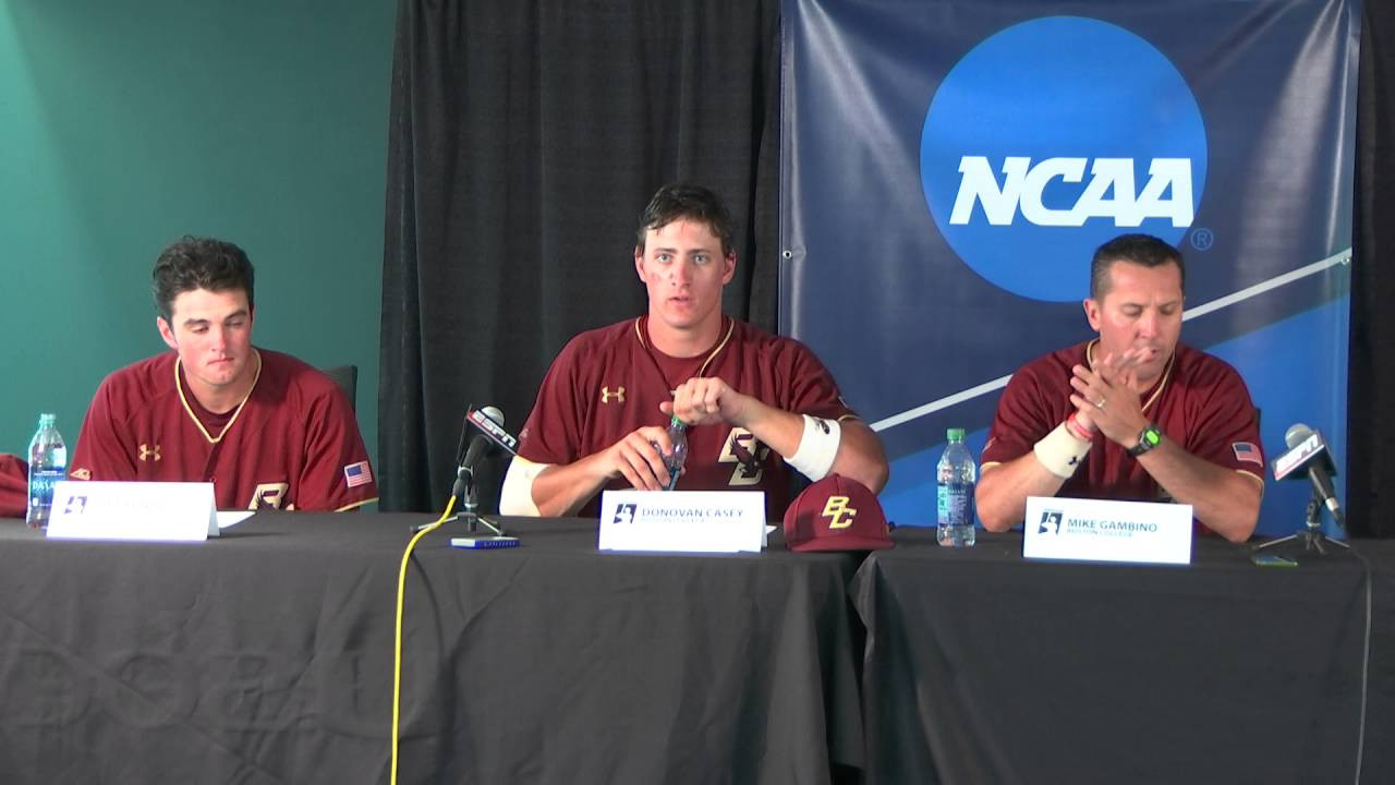 Game Three, Super Regional Postgame Interview | Boston College Baseball | 7.12.16