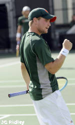 No. 19 Men's Tennis Falls in NCAA Second Round