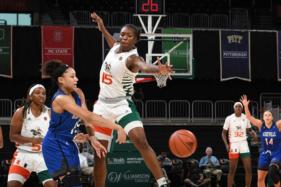 2020 Miami Hurricanes Women's Basketball vs North Carolina - Asheville