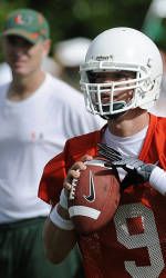 Miami Practices Sunday with Opener Just Four Days Out