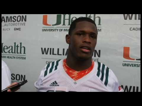 Jaquan Johnson I Post Practice I 10.12.16