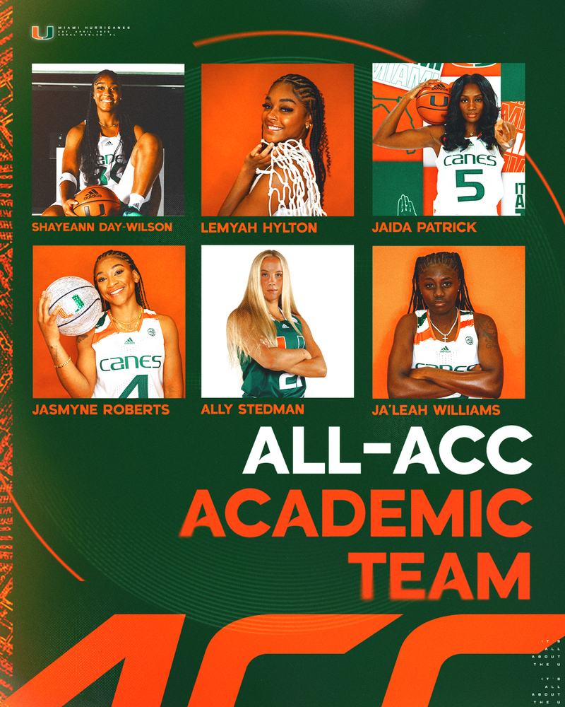 Miami Women's Basketball All-Academic Team