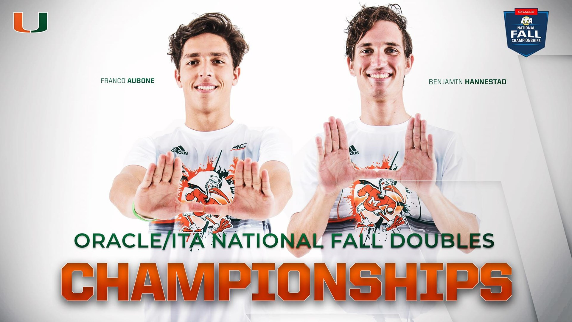 Aubone and Hannestad Set for ITA Fall National Championships