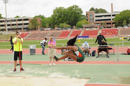 Elyse Houston at 2013 ACC Outdoor Championships