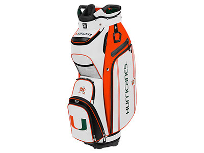 WinCraft Miami Hurricanes Bucket III Cooler Cart Golf Bag