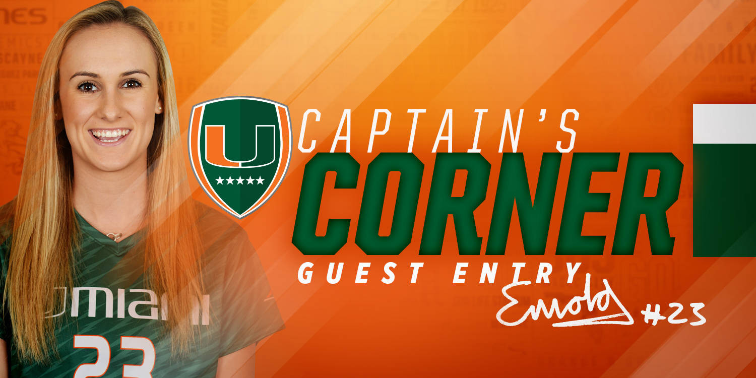 @CanesFutbol Captain's Corner: Sept. 14, 2016