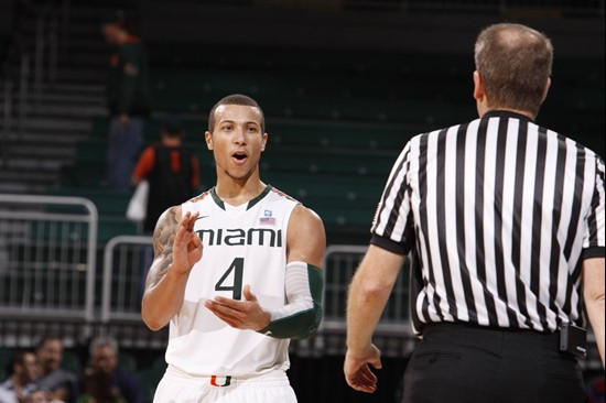 2012 Miami Hurricanes Men's Basketball vs Memphis
