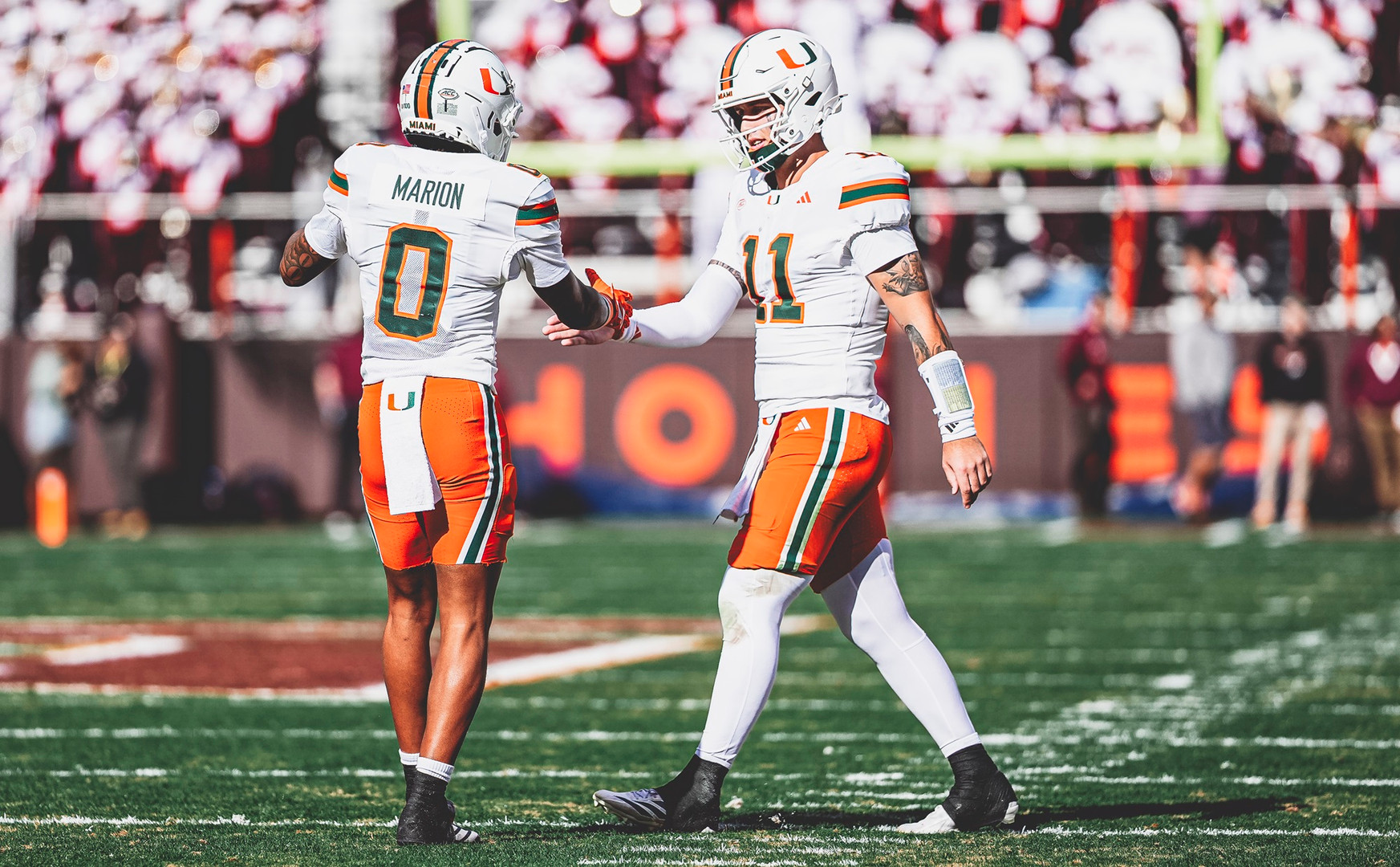 Canes Cruise Past Virginia Tech 34-17