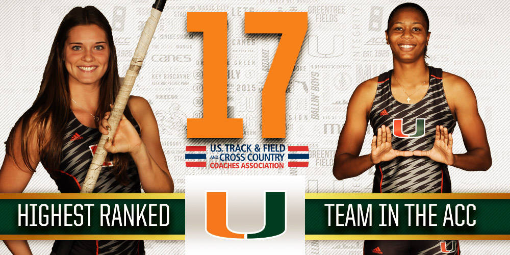 Miami Women Ranked 17th Heading into ACCs