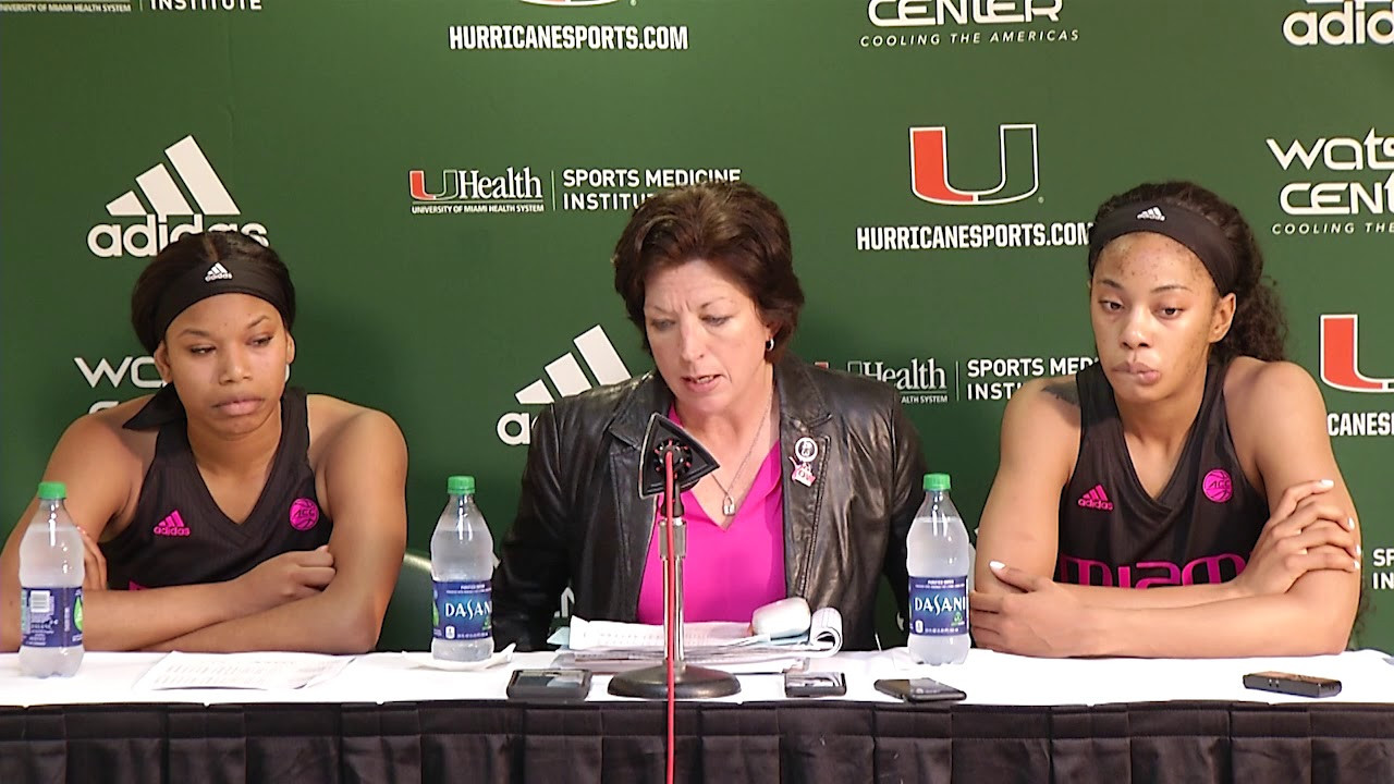 Katie Meier, Erykah Davenport and Keyanna Harris | Post Game Presser vs. FSU | 2.11.2018