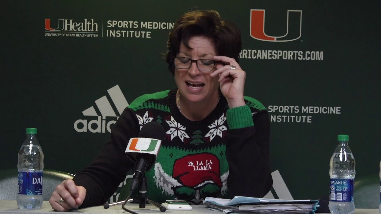 Coach Katie Meier | Post Game Presser vs. UNC Asheville | 12.20.19