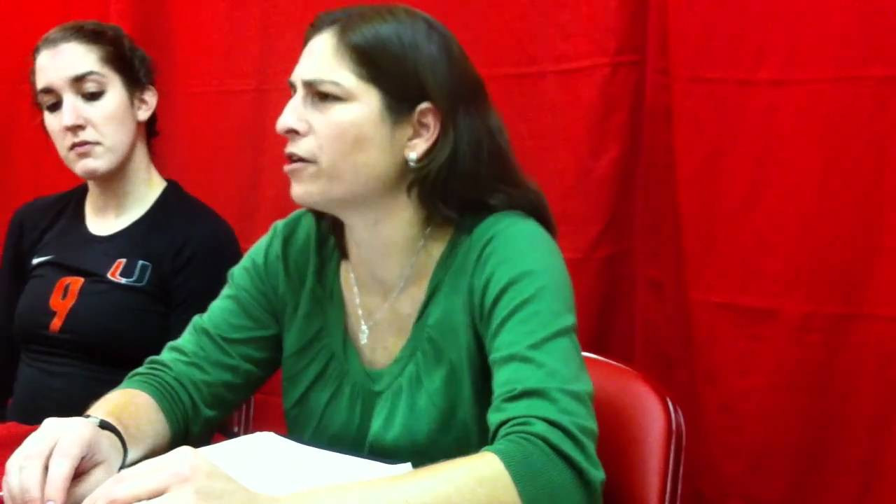 Miami/Indiana Volleyball Postgame Press Conference