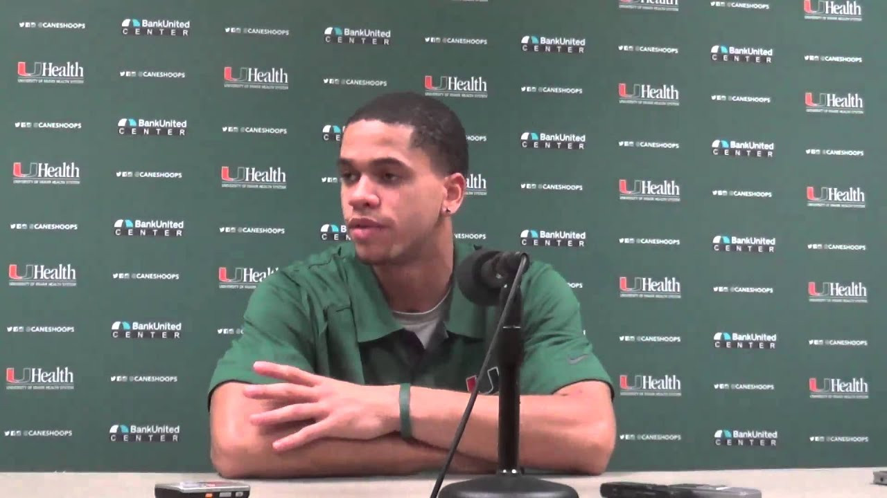 Manu Lecomte Talks Pregame Versus ND (Jan. 15)