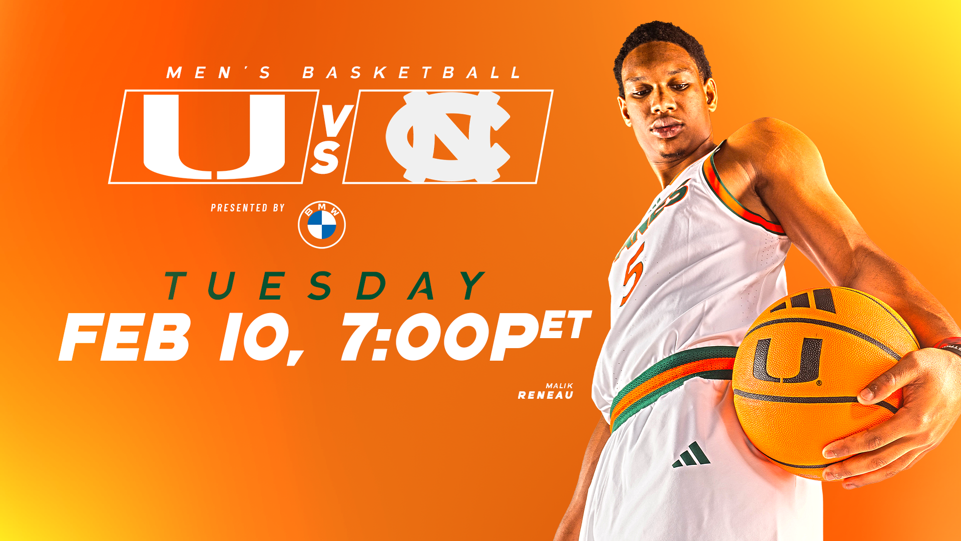 Tickets Selling Quickly for Canes vs. #11 North Carolina