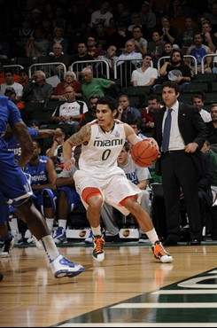 2012 Miami Hurricanes Men's Basketball vs Memphis