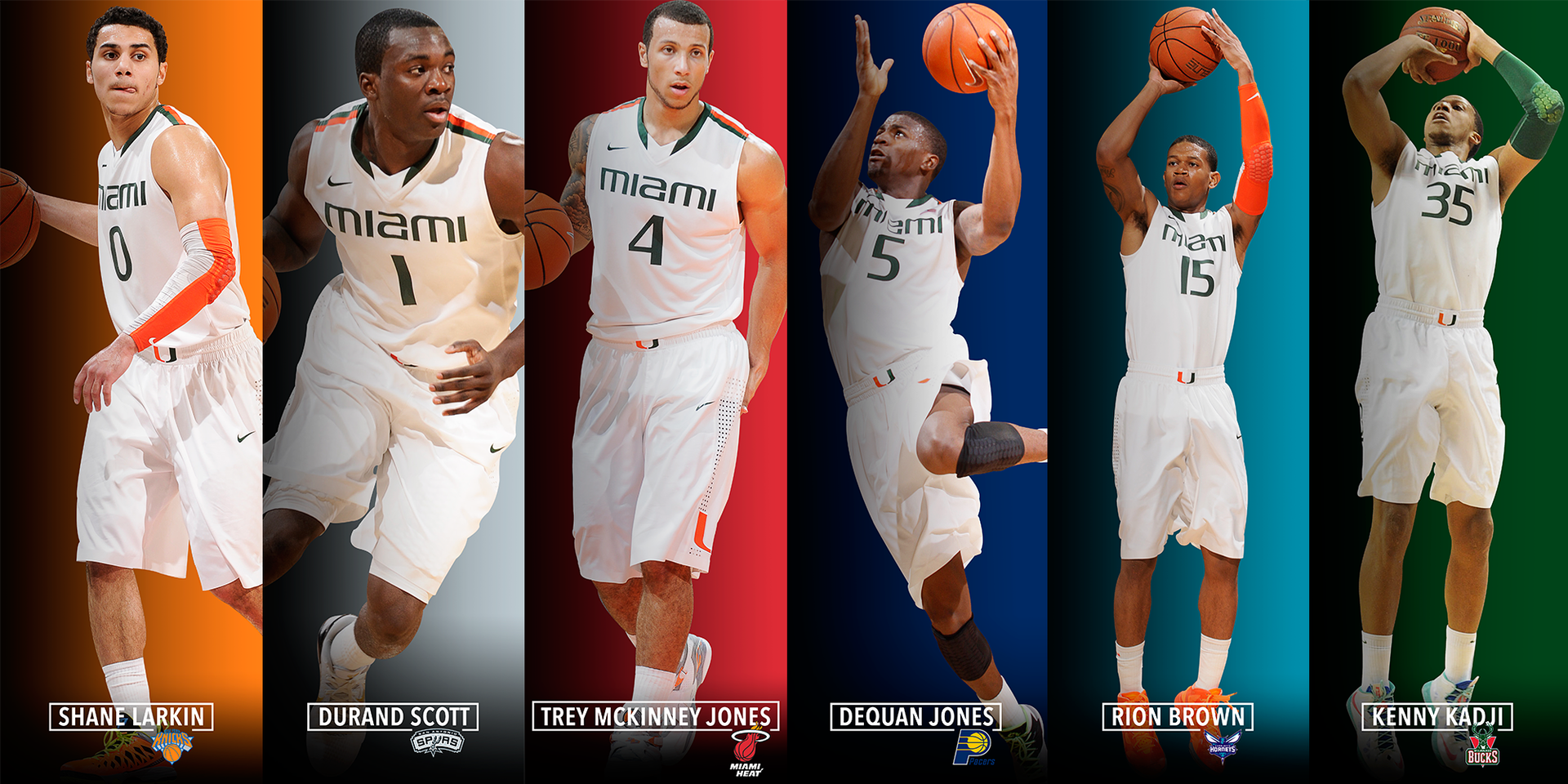 Six Canes Suit up for NBA Summer League Teams