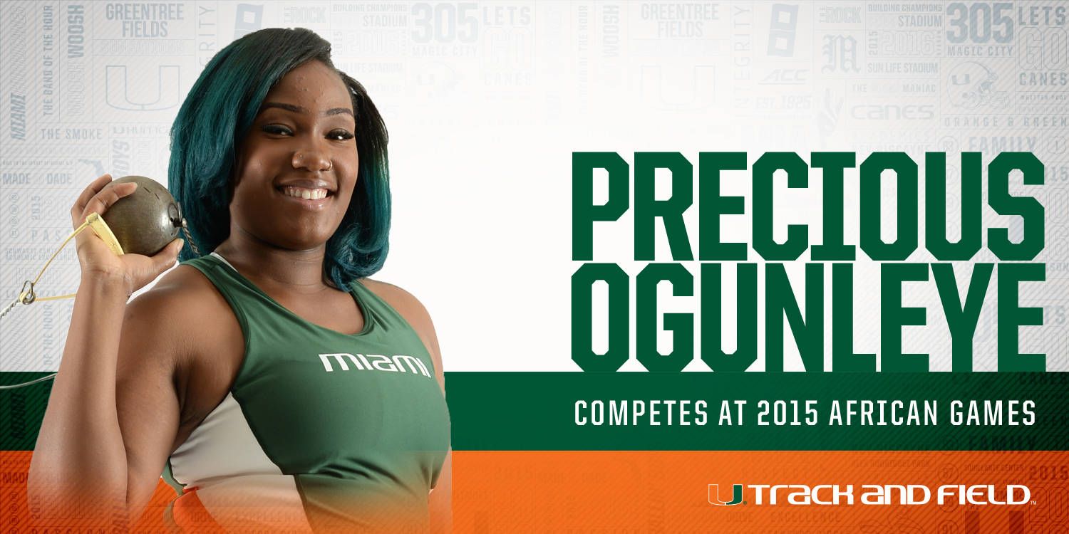 Precious Ogunleye Competes at African Games