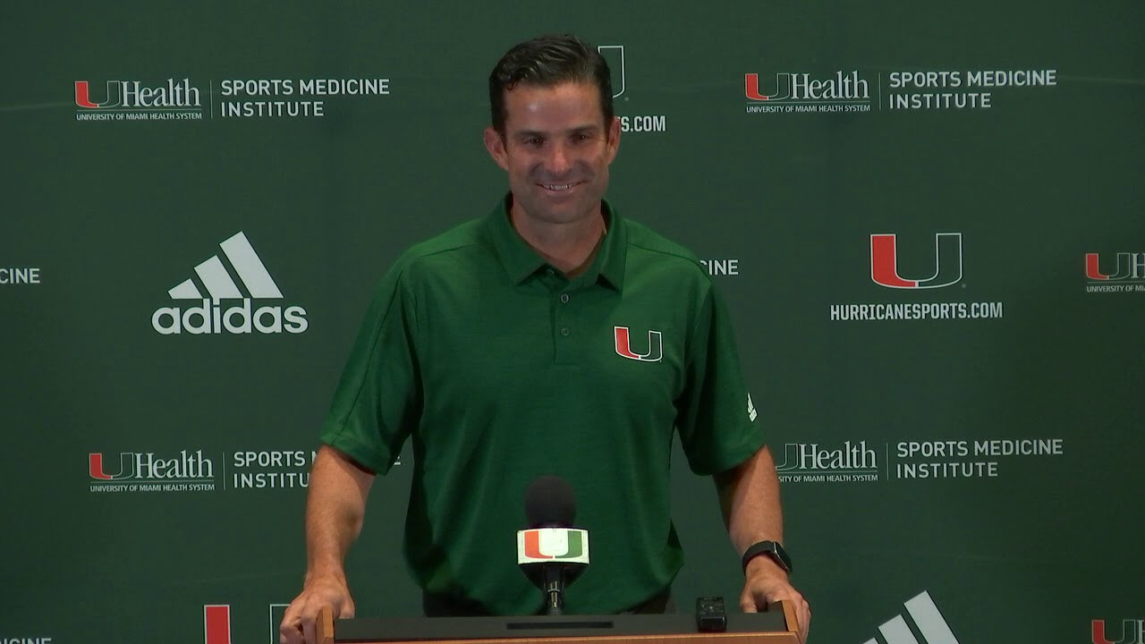 Manny Diaz | Press Conference | 8.13.19