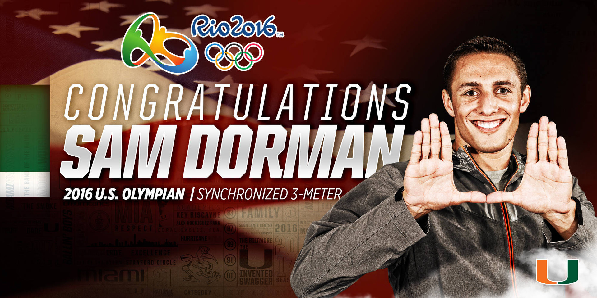 Dorman to Represent Team USA at 2016 Rio Olympics