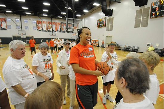 Miami women's basketball held its annual Fantasy Camp Monday night at the Fieldhouse.