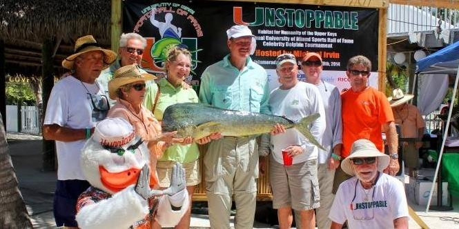 Fish with Canes Greats at UMSHoF Tourney