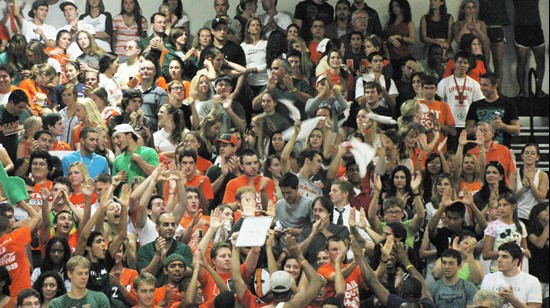 Miami vs. Florida State Volleyball - Sept. 7, 2012