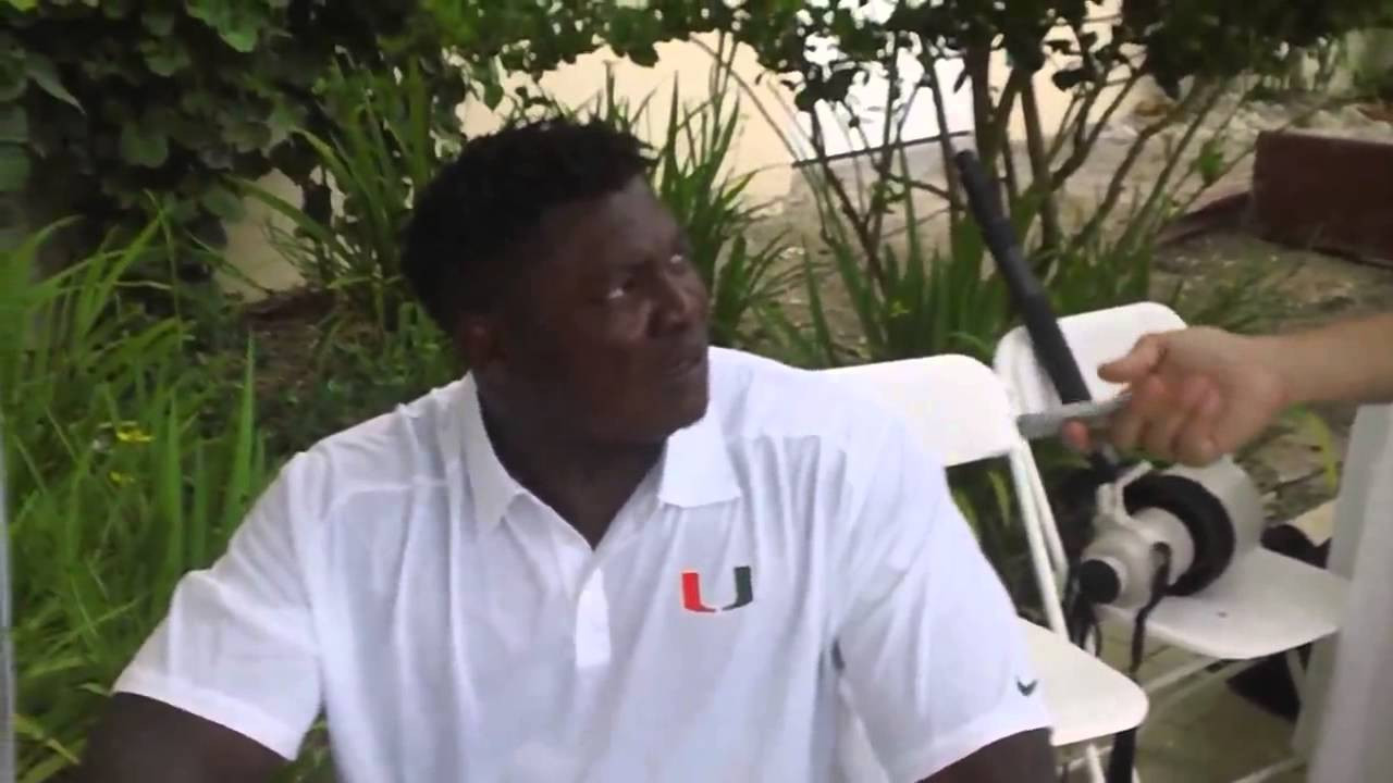 Sonny Odogwu #CanesCamp - Aug. 9 2013