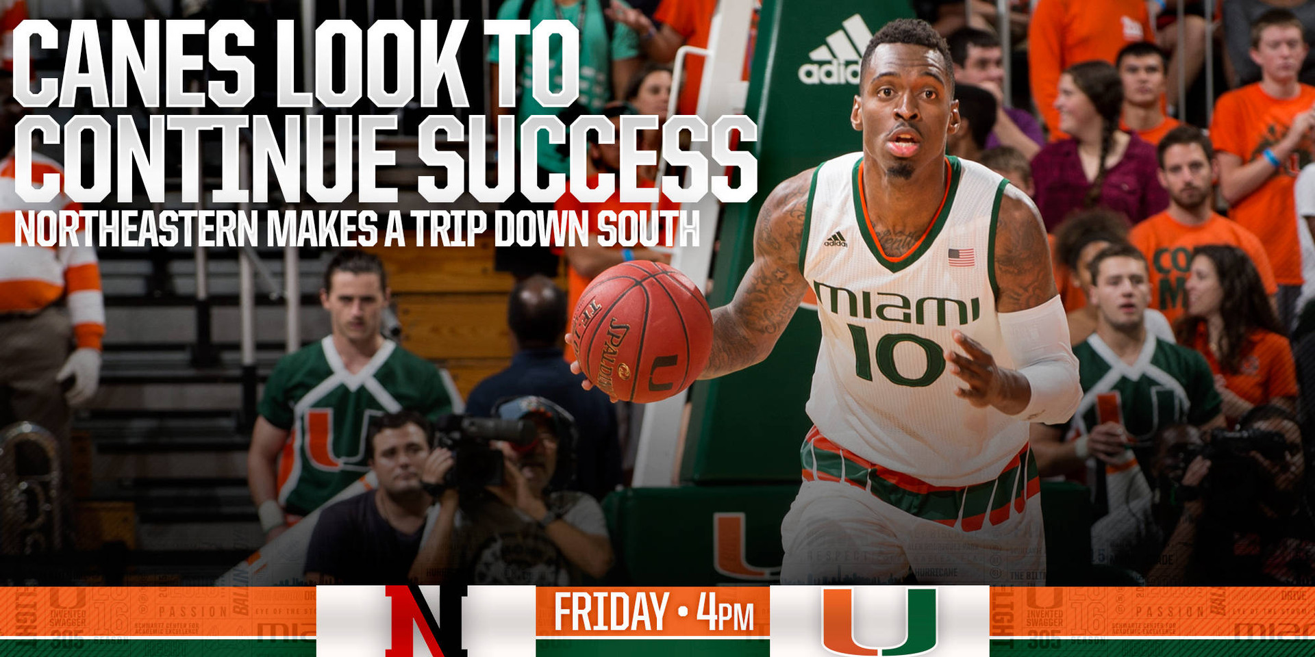 Game Day: Miami vs. Northeastern - Nov. 27