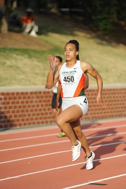 Alyssa McClure at 2013 ACC Outdoor Championships