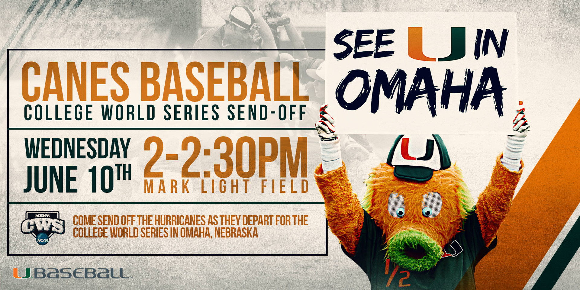 College World Series Send-Off: Wednesday at 2