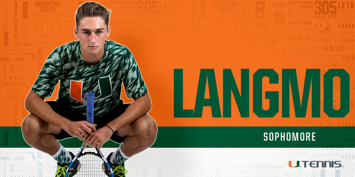 Langmo Wins First Round at ITA All-American