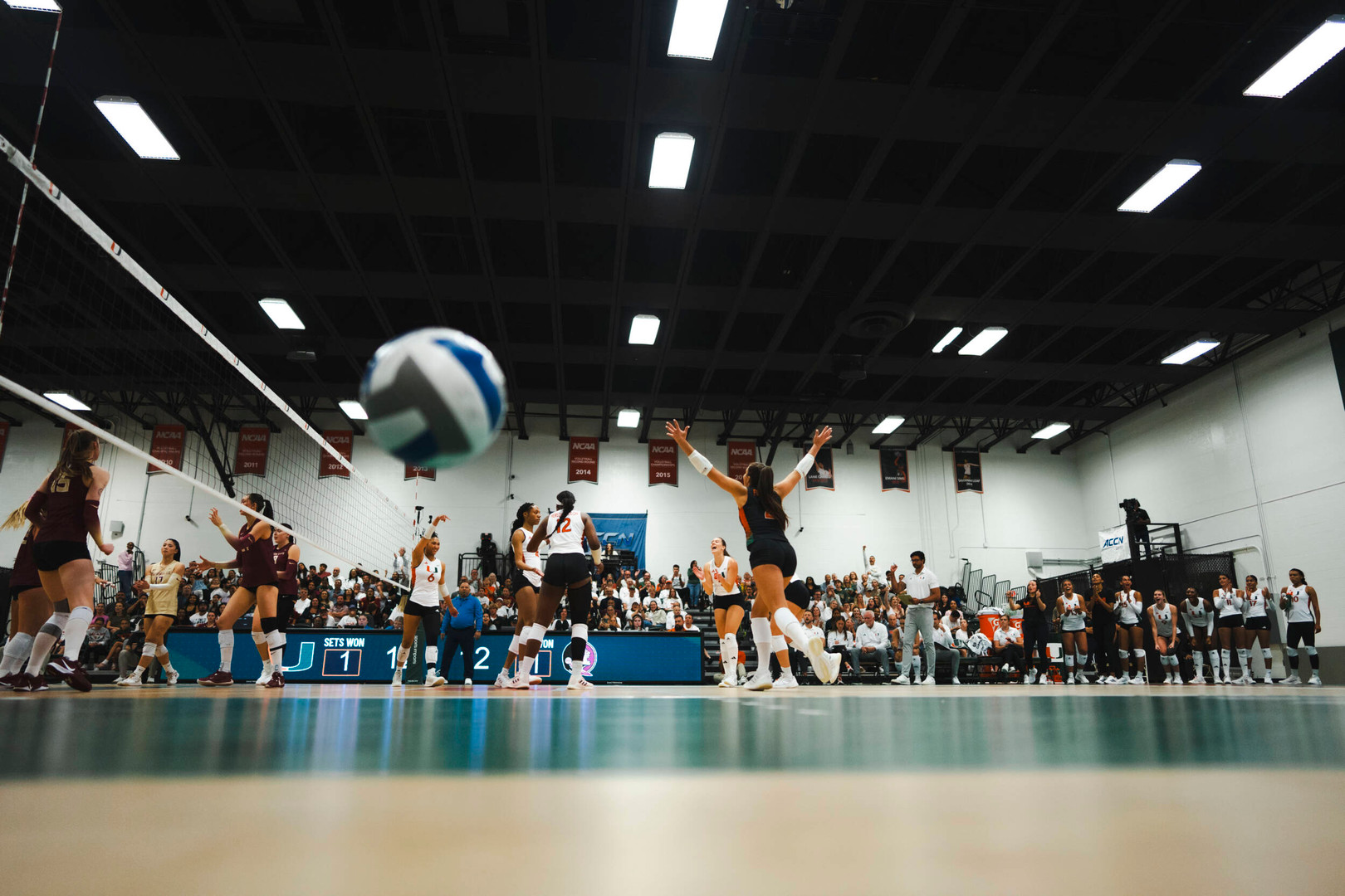 Heredia Colon Breaks Program Record in Five-Set Win Over FSU