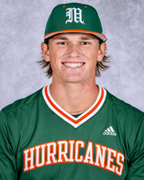 Jack Scanlon - Baseball - University of Miami Athletics
