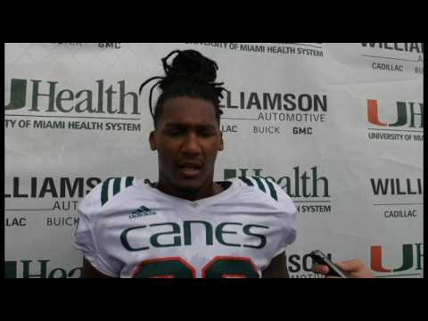 Rayshawn Jenkins I Post Practice I 10.12.16