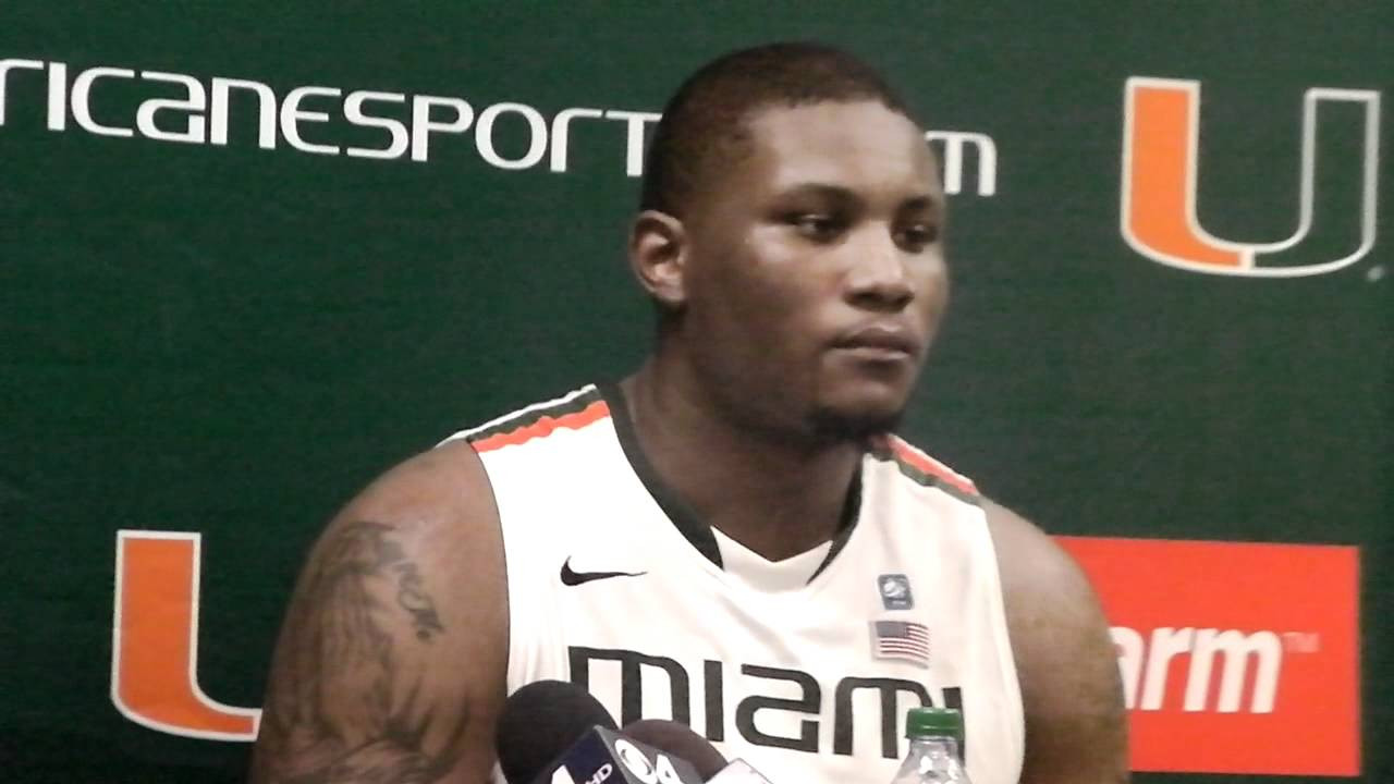 Feb. 15, 2012 Miami v. UNC post-game press conference with Kadji/Johnson