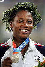 Williams Wins Silver Medal