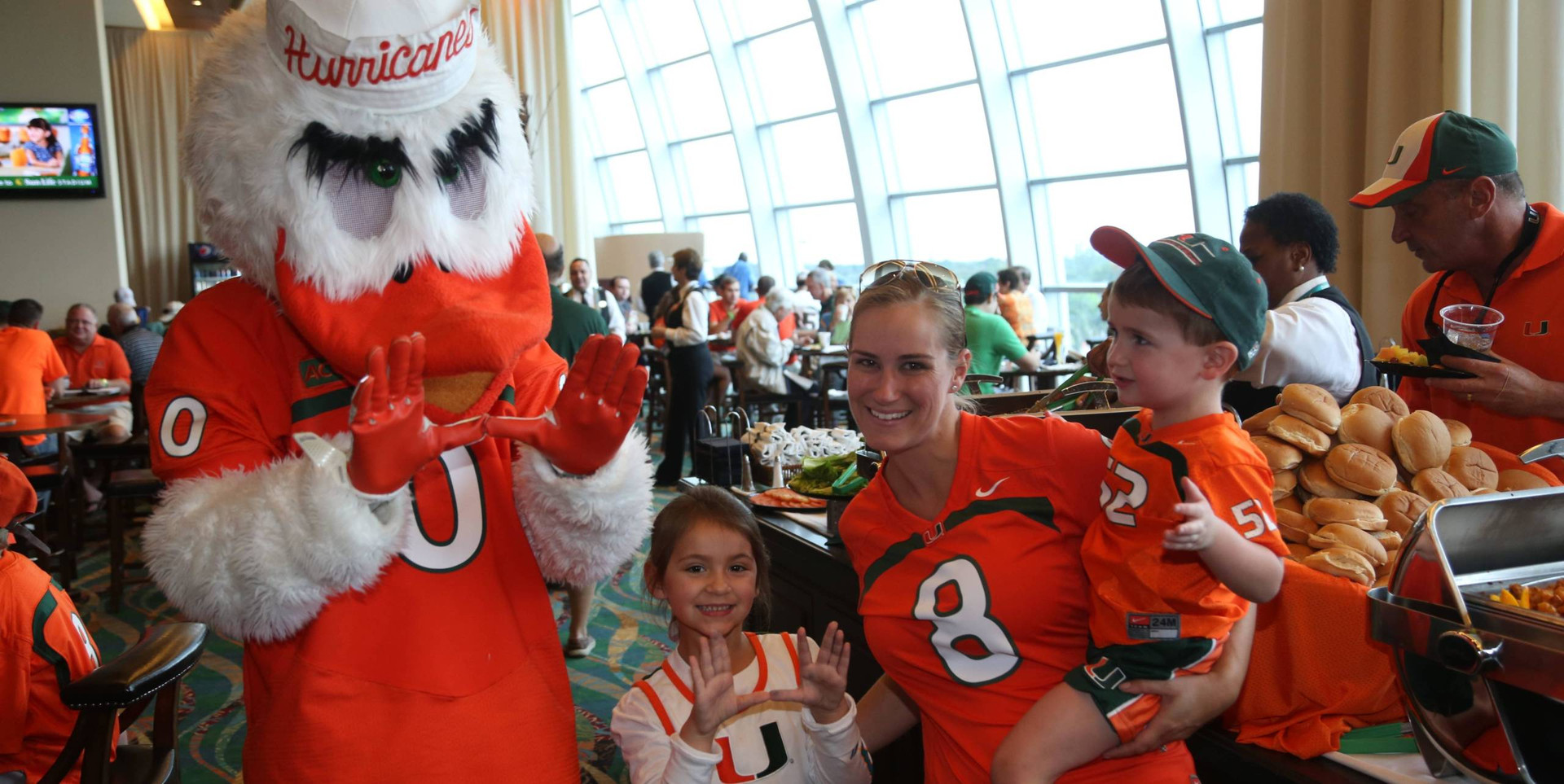 Hurricane Club Hospitality on FB Game Day