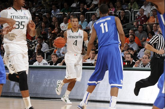 2012 Miami Hurricanes Men's Basketball vs Memphis