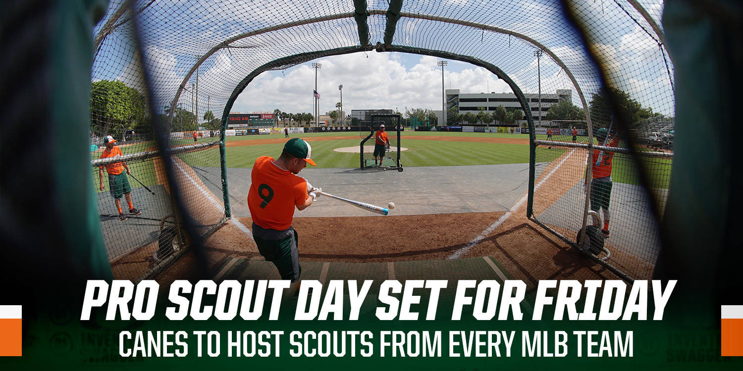 @CanesBaseball Pro Scout Day Set for Nov. 18