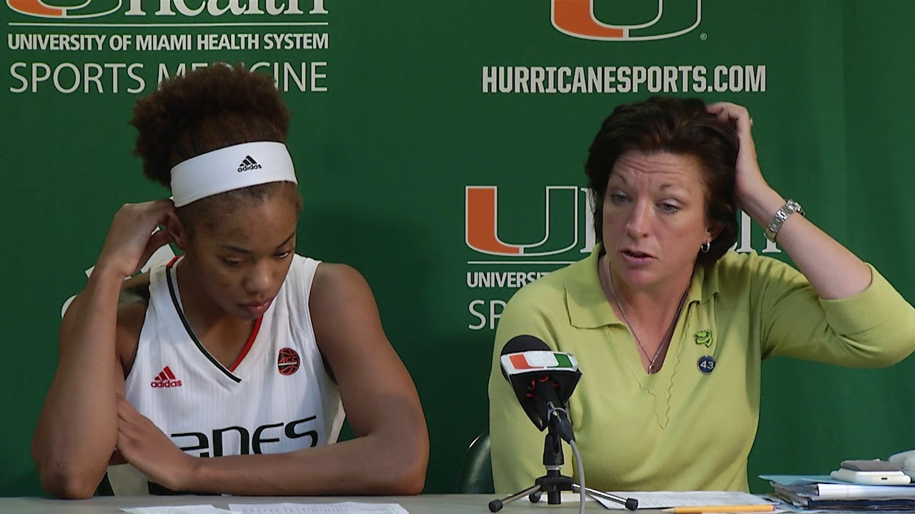 Katie Meier and Erykah Davenport | New Orleans Post Game Presser | 11.21.17