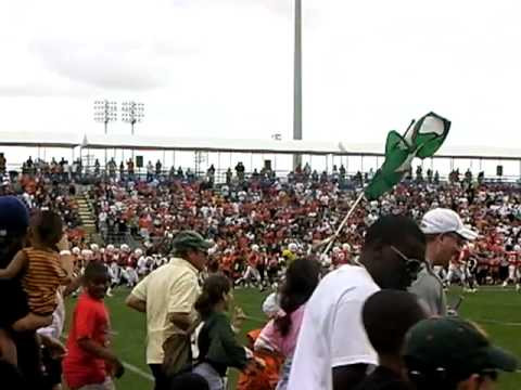 4/16/11 - Fans and Canes take the Field