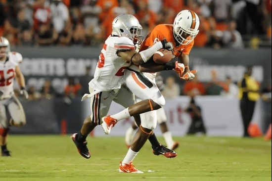 2011 Miami Hurricanes Football vs Ohio State Tommy Streetewr