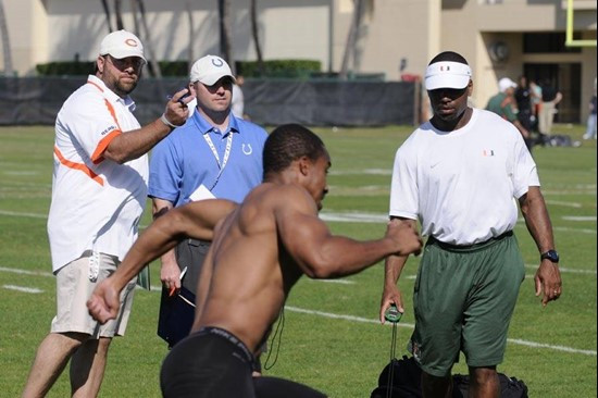 2011 Miami Hurricanes Football Pro Day #2