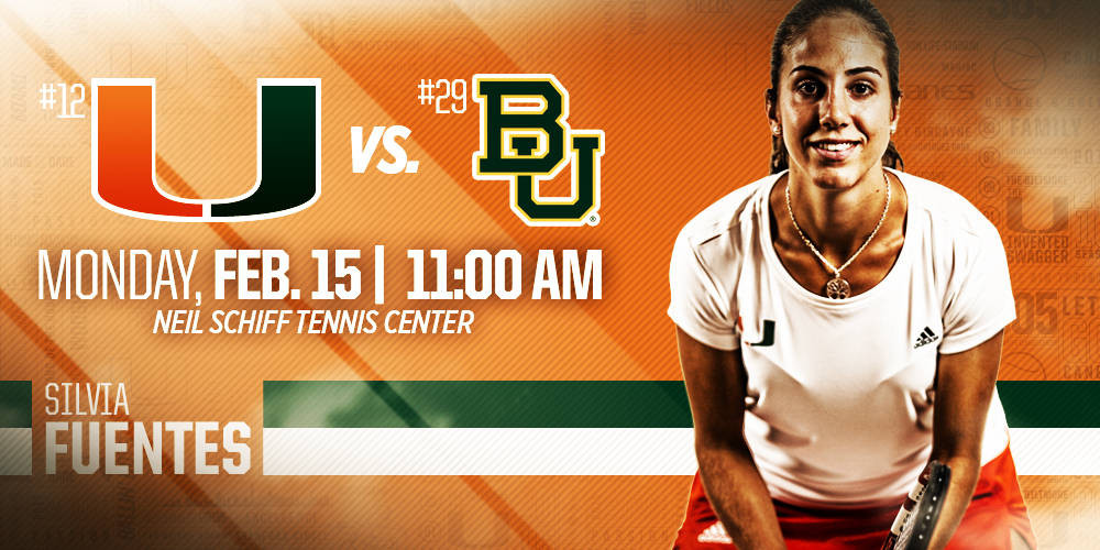 @CanesWTennis Returns Home to Face Baylor