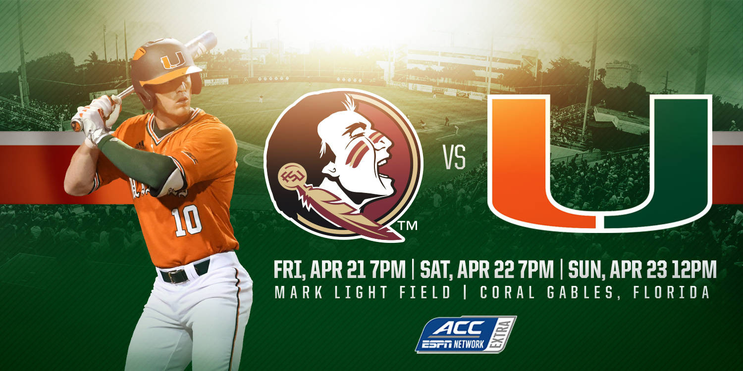 Miami to Host Seminoles in Rivalry Series